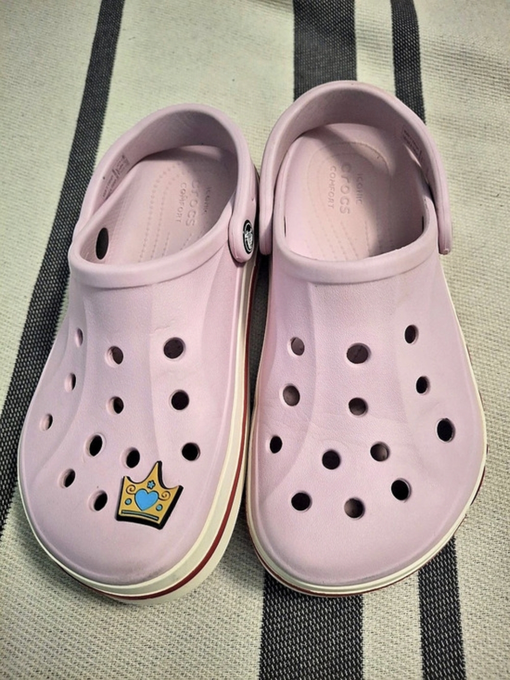 Crocs Bayaband Clog Pink Clogs Girls US 5
